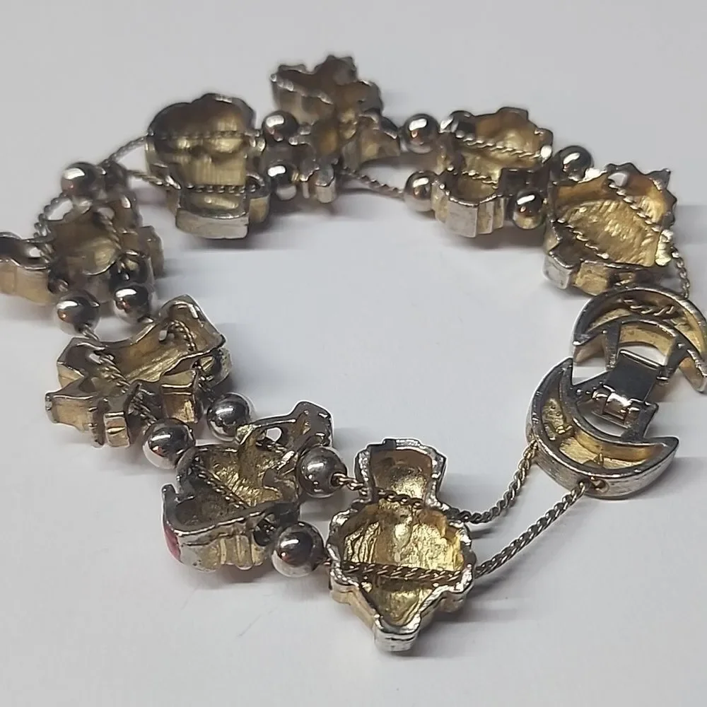 Festive Multicolor Charm Bracelet
